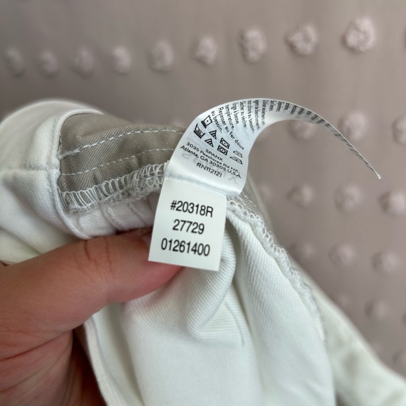 NWT Spanx Women’s Stretch Twill Short Shaping Sz XL Bright White - Picture 6 of 6